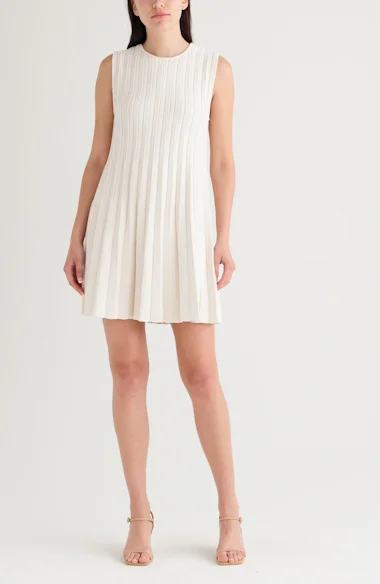 ezra cotton knit mini dress Ezra Cotton Knit Mini Dress