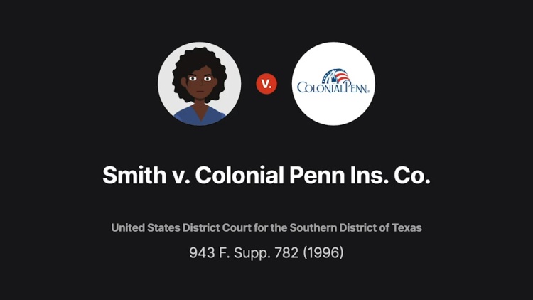 Smith v. Colonial Penn Ins. Co.