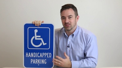 Handicapped Parking Sign