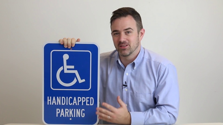 Handicapped Parking Sign