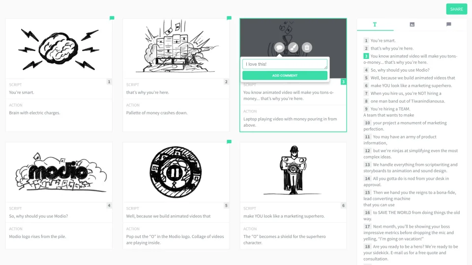 How to Storyboard Motion and Action with Symbols