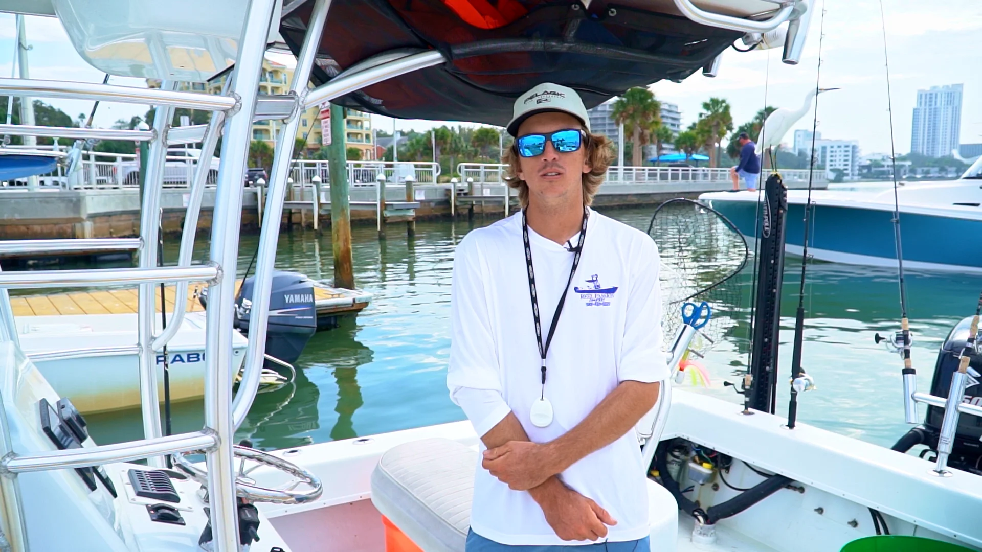 Business Card: Reel Passion Charters