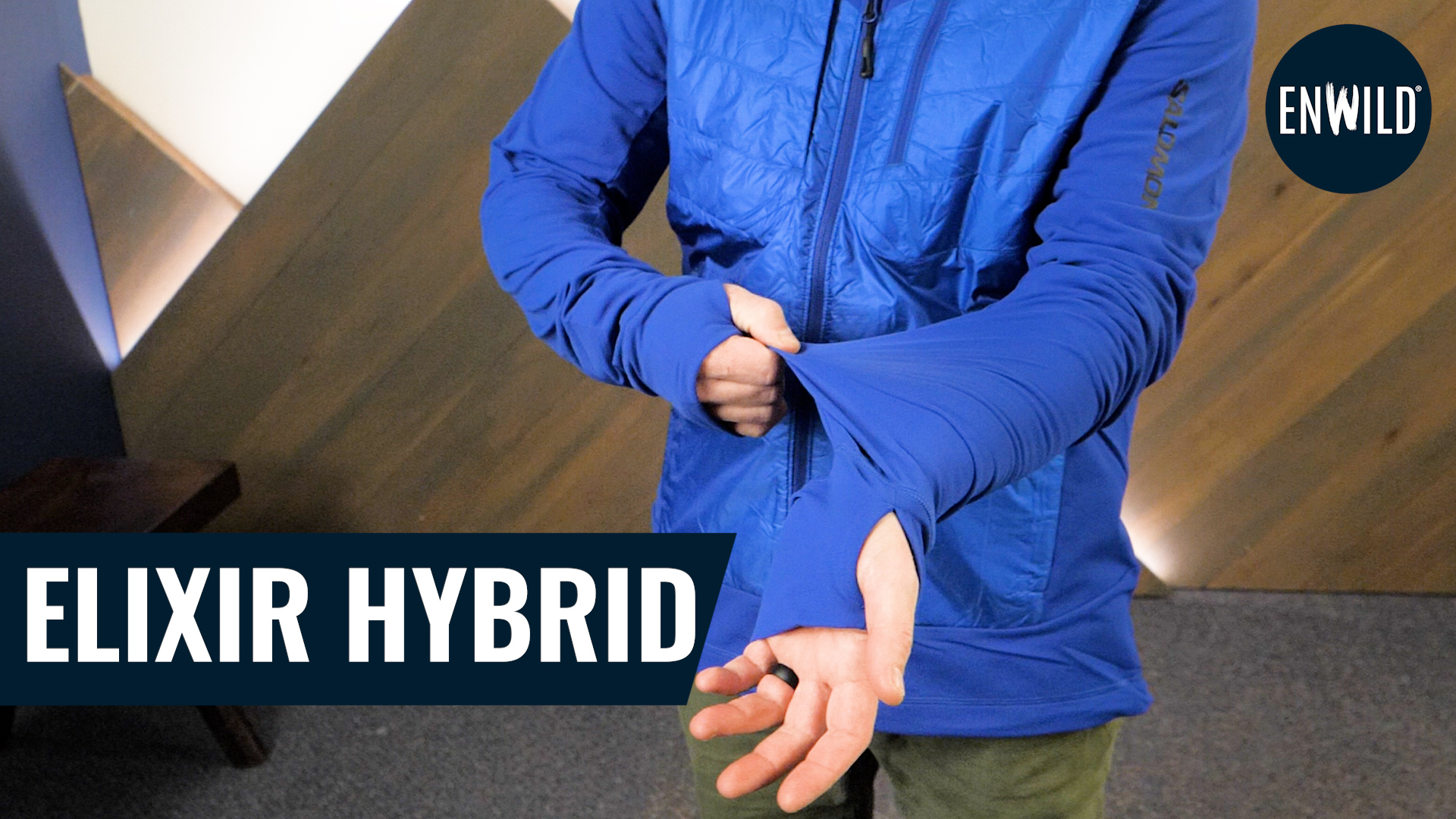 Salomon Men's Elixir Hybrid Hooded Insulated Jacket | Enwild