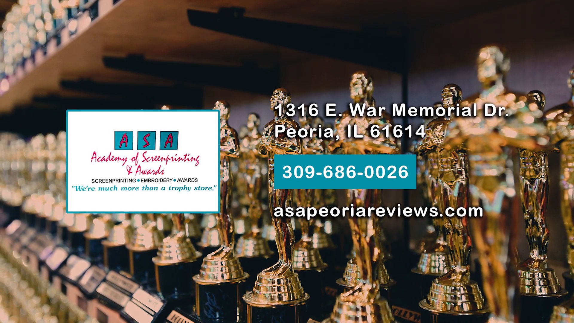 Screen printing awards sale