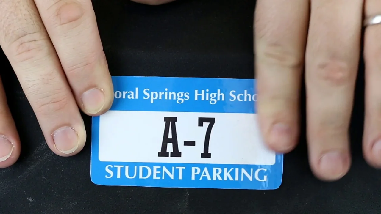 Parking Permit Bumper Stickers - Ship Free from MyParkingPermit