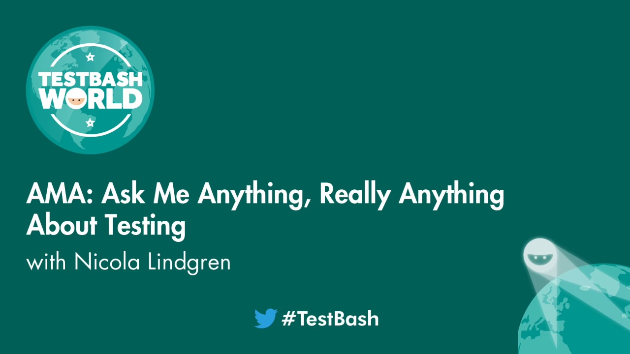 Ask Me Anything - Really Anything About Testing image