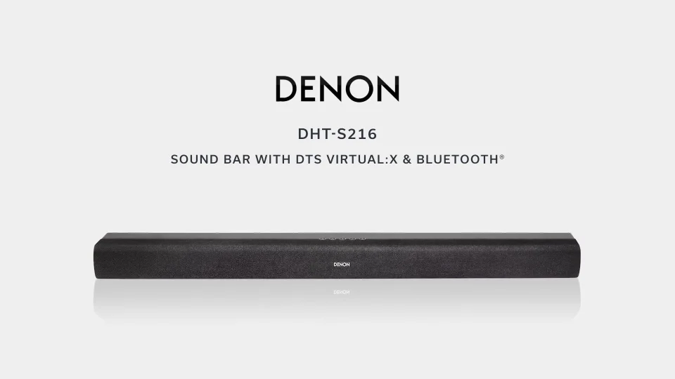 デノン DENON サウンドバー DHT-S216 2022年製 DHT-S216 - Compact Sound Bar | Denon - United States