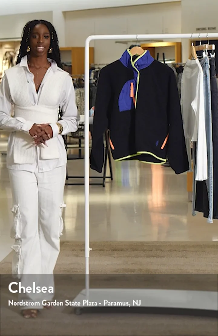 Free People Hit the Slopes Colorblock Pullover | Nordstrom