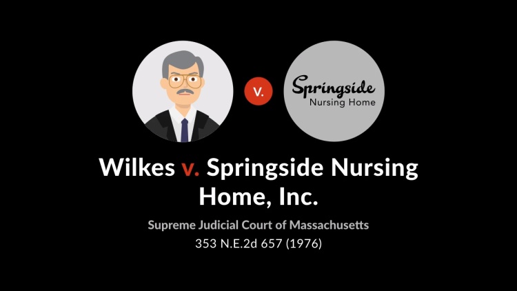 Wilkes v. Springside Nursing Home, Inc.