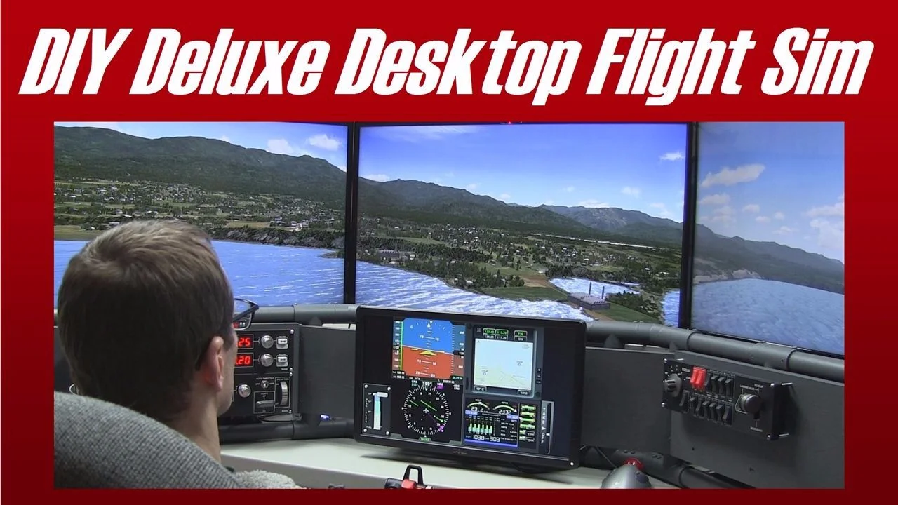 DIY Deluxe Desktop Flight Sim