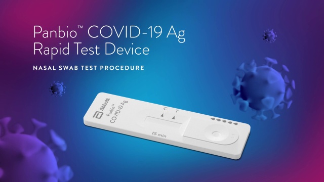 Panbio Covid 19 Ag Rapid Test Device Abbott Point Of Care Testing