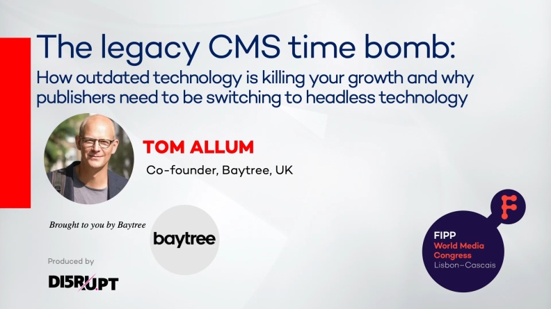 The Legacy CMS Time Bomb. How outdated technology is killing your growth and why publishers need to be switching to headless technology