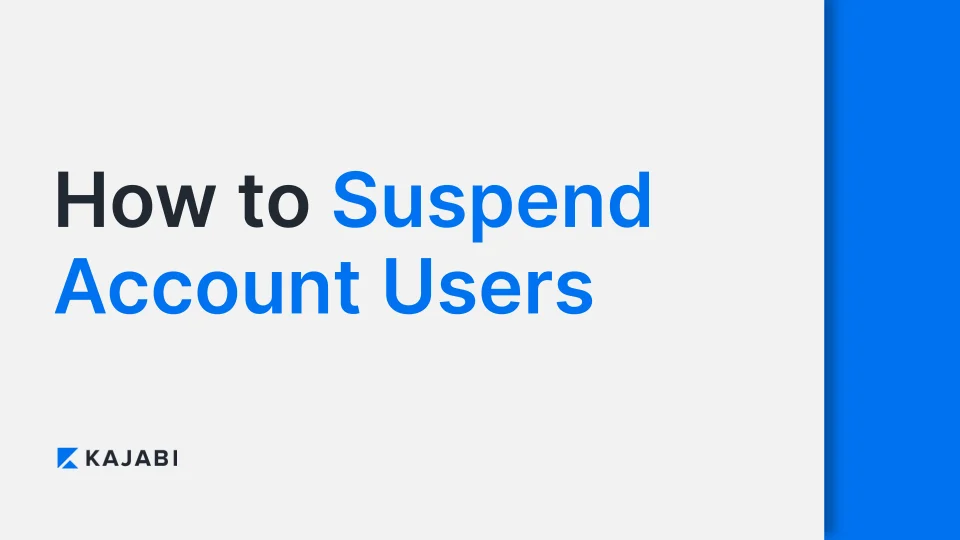  Suspend