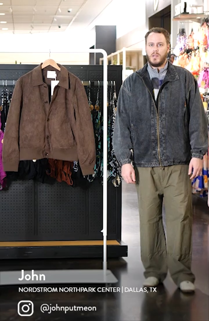 FTC SUEDE HARRINGTON JACKET 美品 Topman Faux Suede Harrington Jacket | Nordstrom