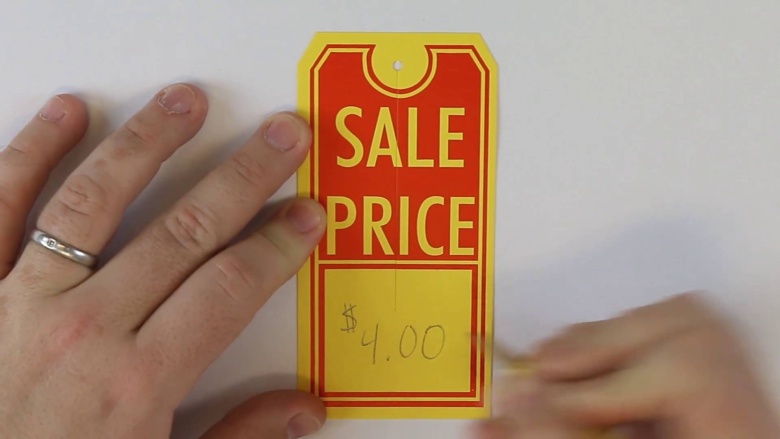 Sale Price Tags
