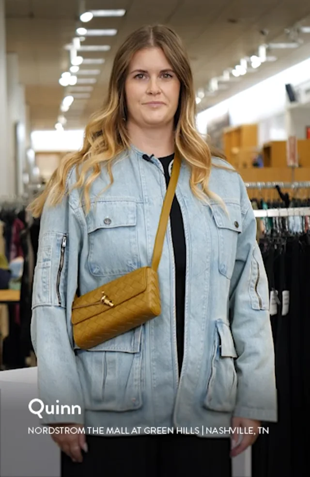 Bottega Veneta Mini Intrecciato Leather Crossbody Bag