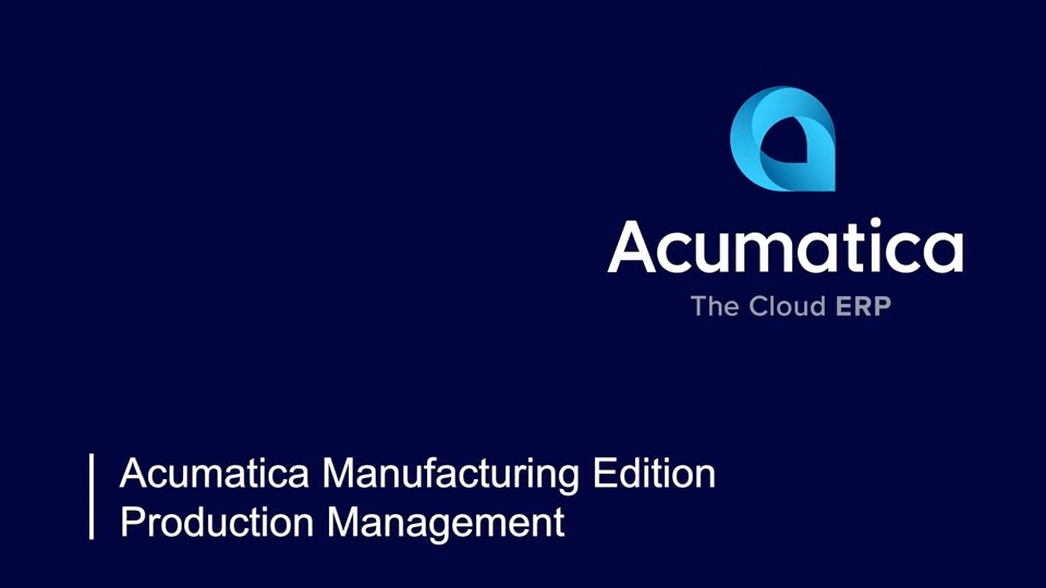 Manufacturing Edition Production Management