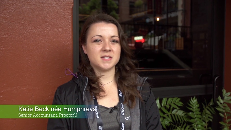 ProctorU - Customer Success Story (Katie Beck nee Humphreys - Senior Accountant)