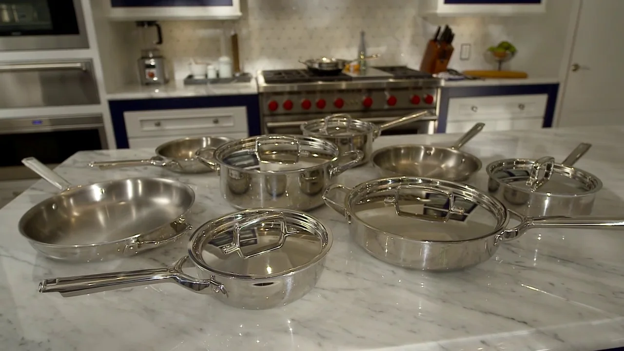 Professional 10-piece Cookware Set - Black - 3828530