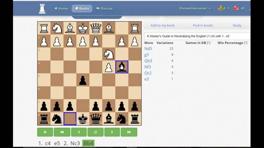 Chessable - It's time to Butcher 1 e5 with the Bishop's