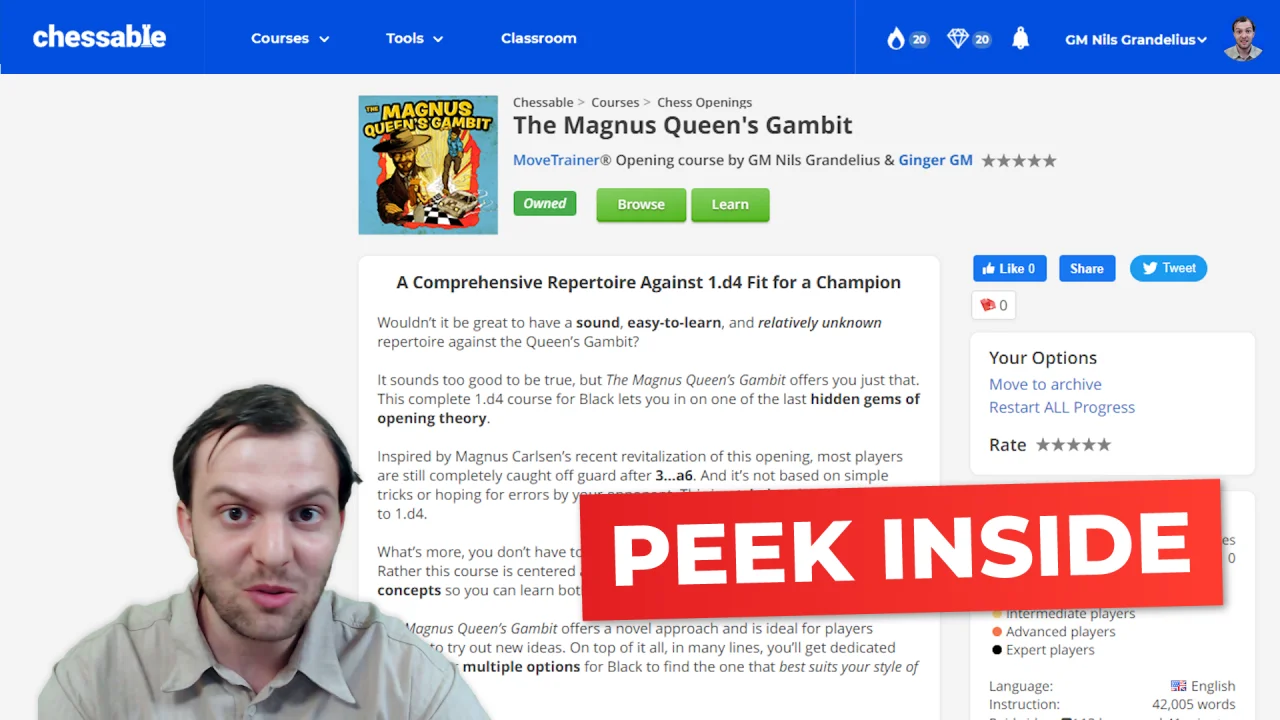 Beating the Queen's Gambit: Course Bundle - 365Chess