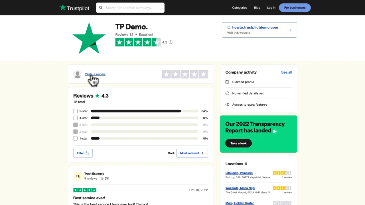 Trustpilot and Google seller ratings – Trustpilot Help Center