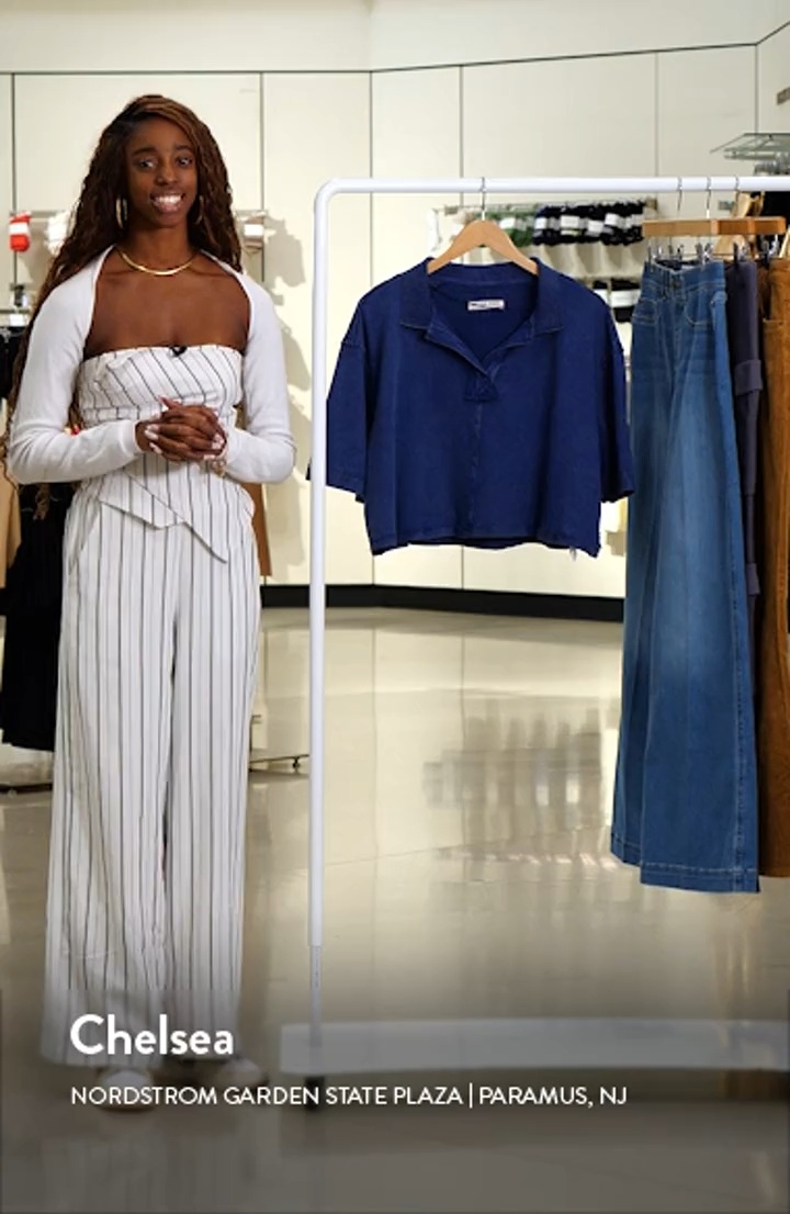 フリーピープル Free People Denmark Polo レディース シャツ トップス Bellweather Blue Free People Denmark Polo – Josie's Boutique