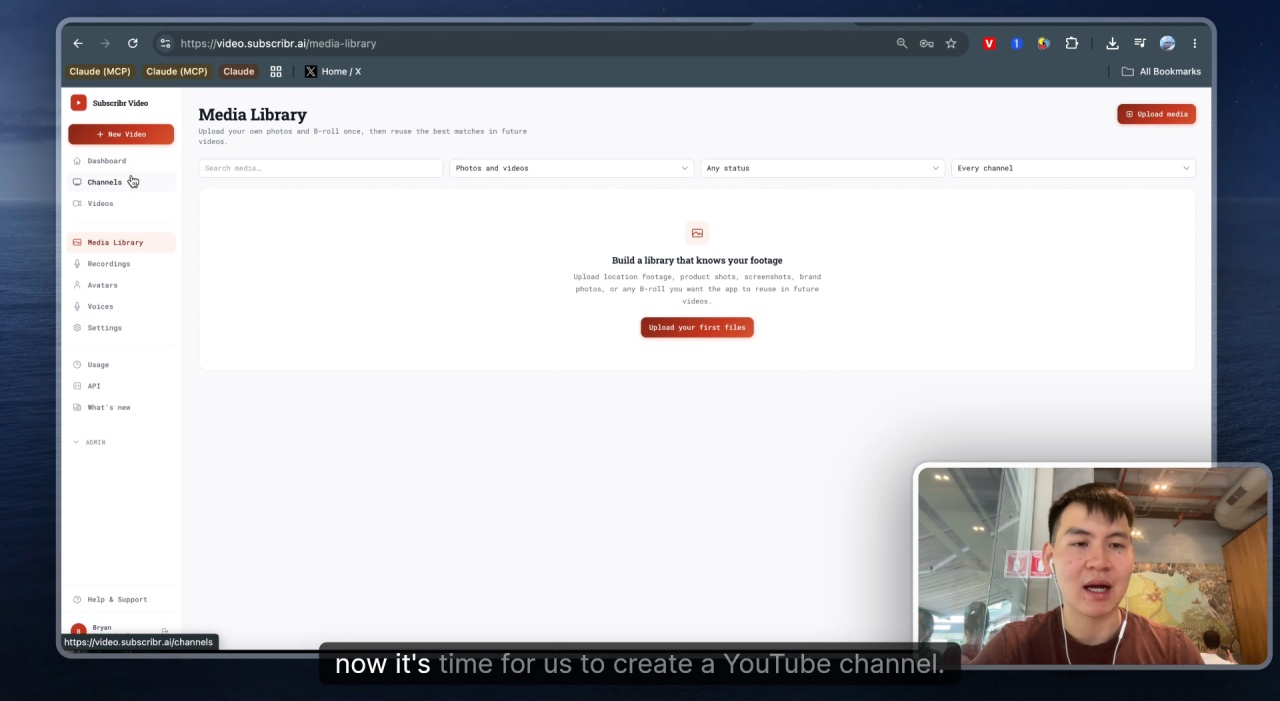 Subscribr Video walkthrough