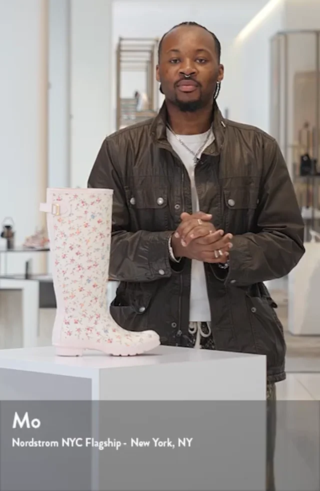 Hunter x LoveShackFancy Original Tall Waterproof Rain Boot (Women