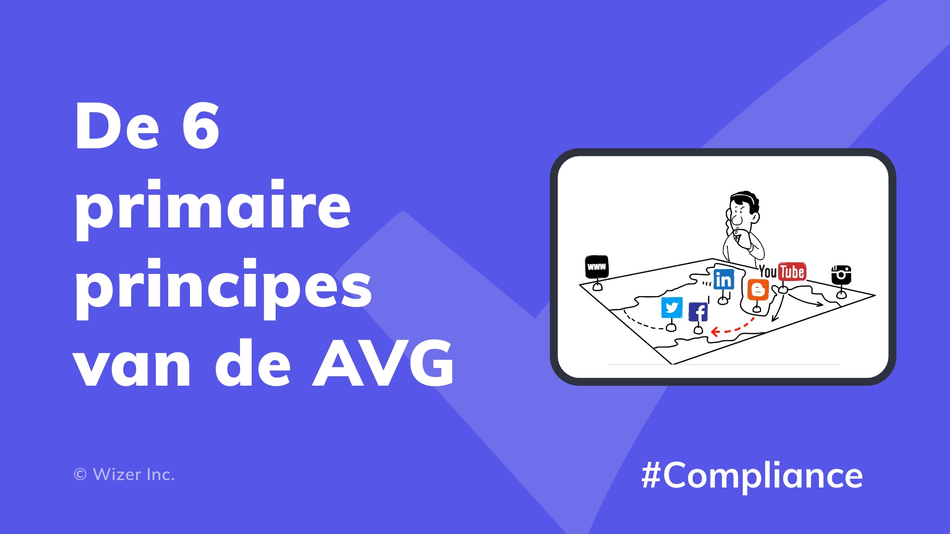 De 6 primaire principes van de AVG
