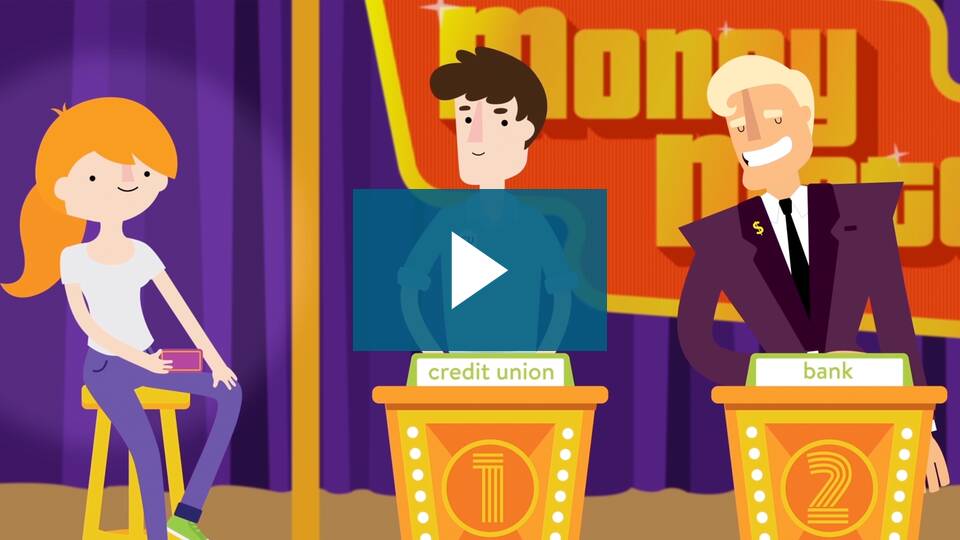 Video thumbnail for Choosing Your Financial Institution with a play button over the top.