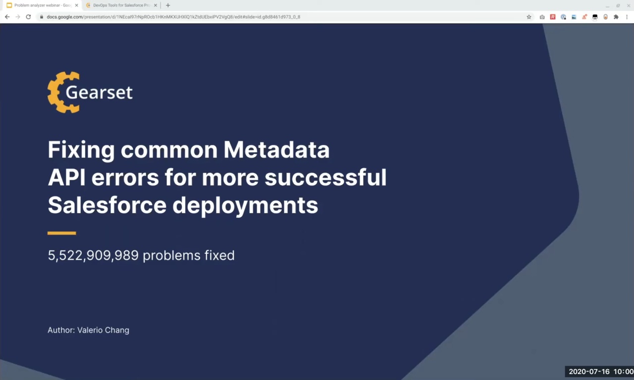 Fixing common Metadata API errors for more successful Salesforce 