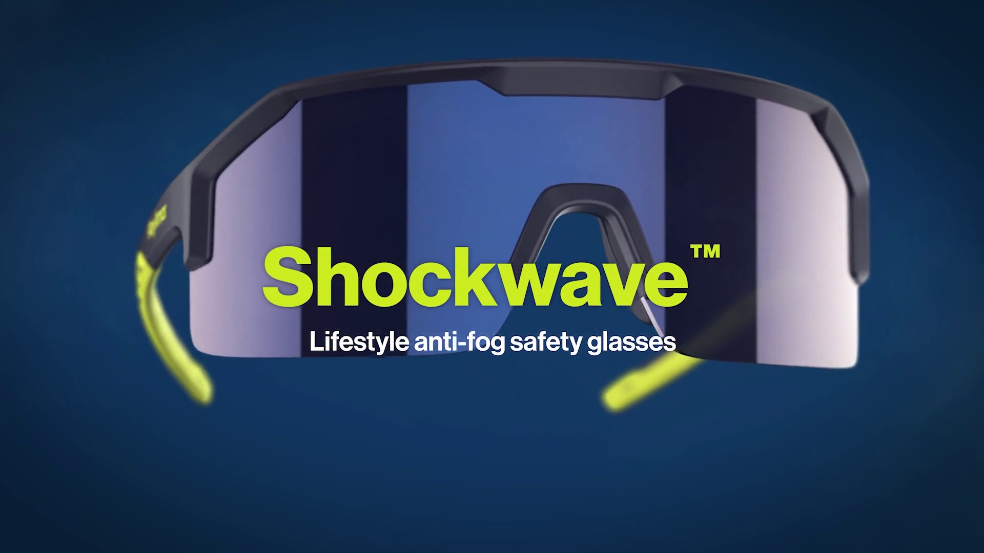 Shockwave - Hi-vis anti-fog safety glasses - HexArmor