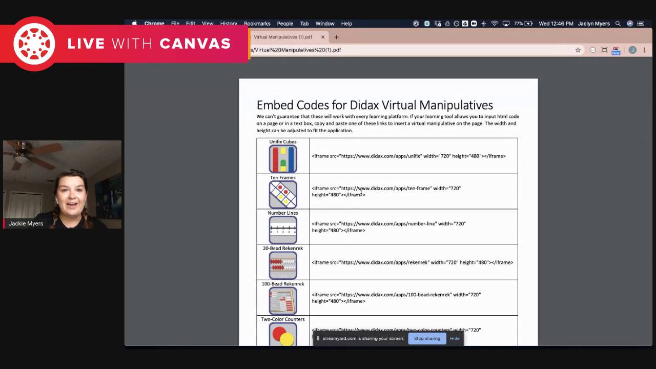 Canvas for Math Instructors