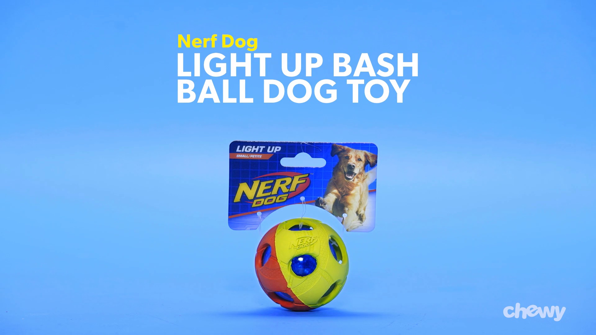 small light up dog ball