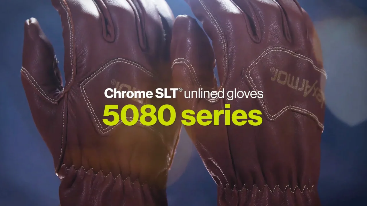 Chrome SLT 5080 - Arc flash rated utility work glove - HexArmor