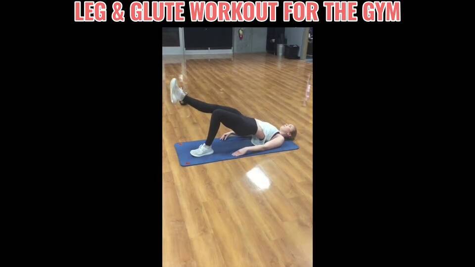 Legs and outlet glutes workout gym