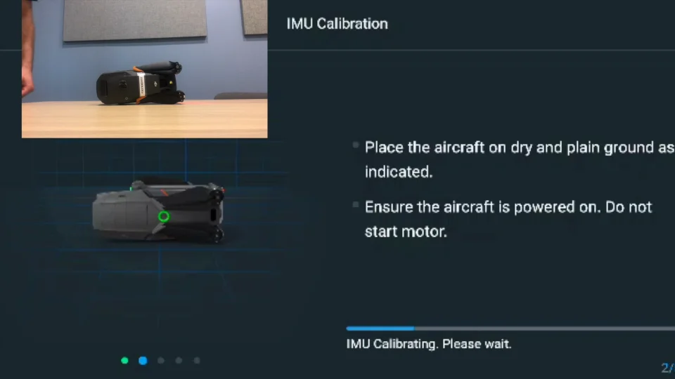 Dji mavic fashion calibration