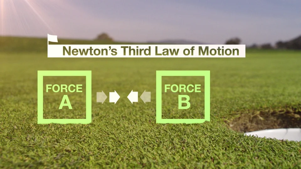 newtons third law baseball