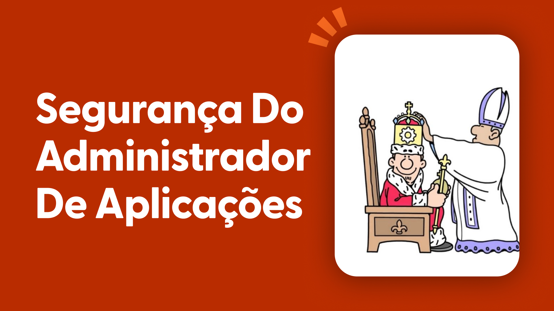 Segurança do administrador de aplicações