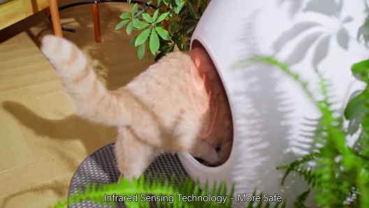 Coziwow Smart Odor Removal System & Trap Mat Cat Litter Box