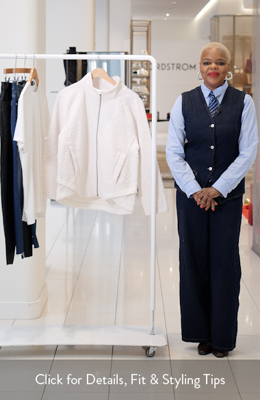 美品・24AW✨Her lip to　 Boucle Jacket NIC+ZOE All Year Curly Bouclé Jacket | Nordstrom