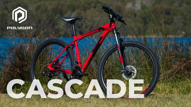 2021 Polygon Cascade 3 Red - 27.5 inch Mountain Bike | Bikes Online (USA)