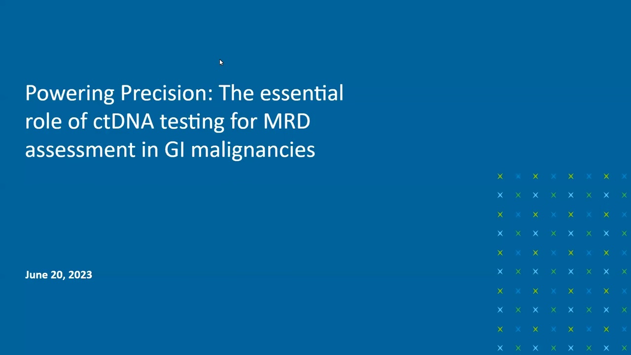 Powering Precision: The essential role of ctDNA testing for MRD ...