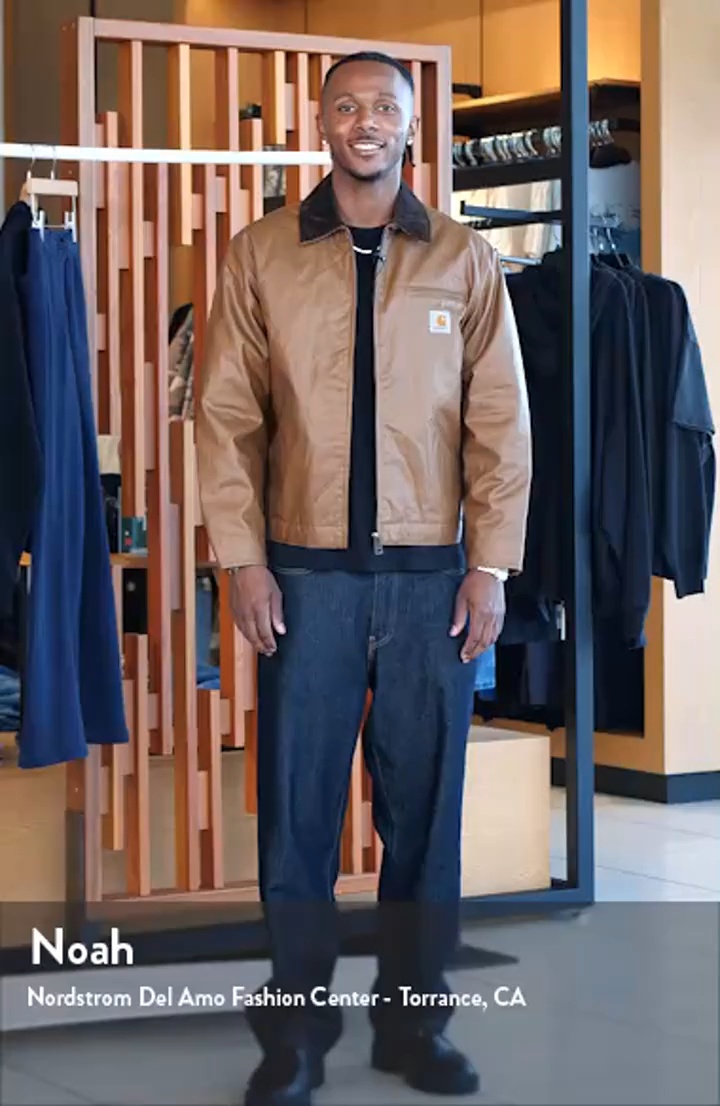 Carhartt Work In Progress OG Dean Coated Cotton Jacket | Nordstrom