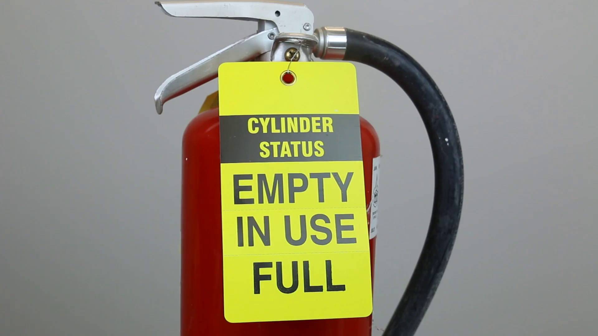Gas Cylinder Tags