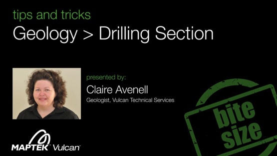 Tips & Tricks: Geology > Drilling Section