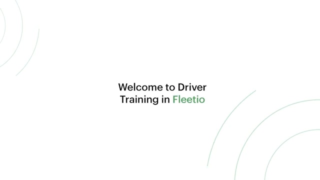 Welcome to Driver Training
