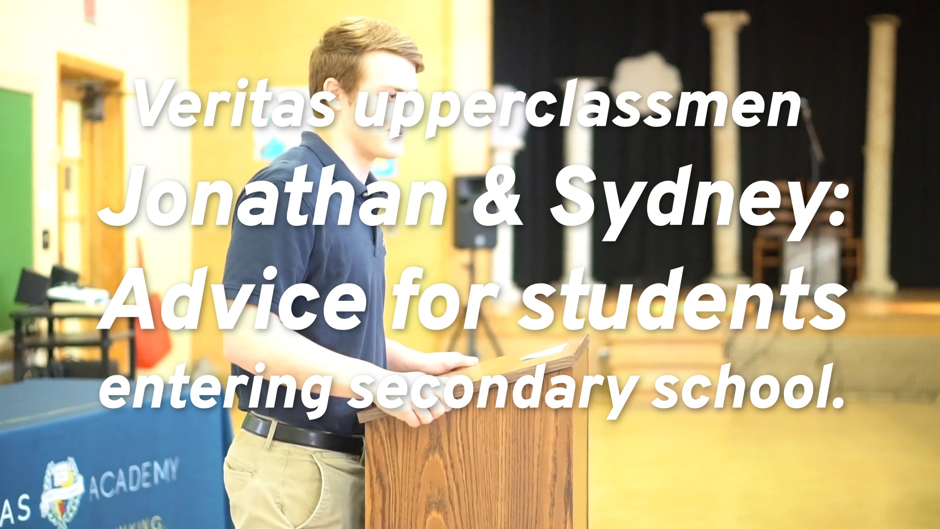 Jonathan & Sydney 6th Grade Talk