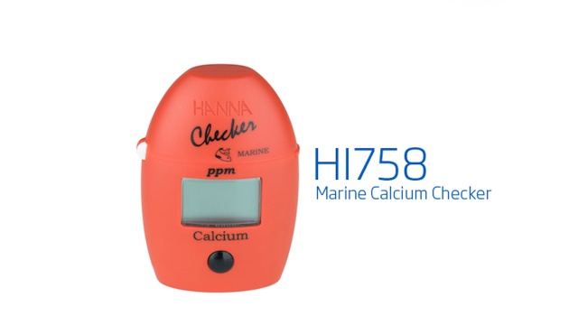 saltwater aquarium calcium colorimeter checker hc hi758u hanna